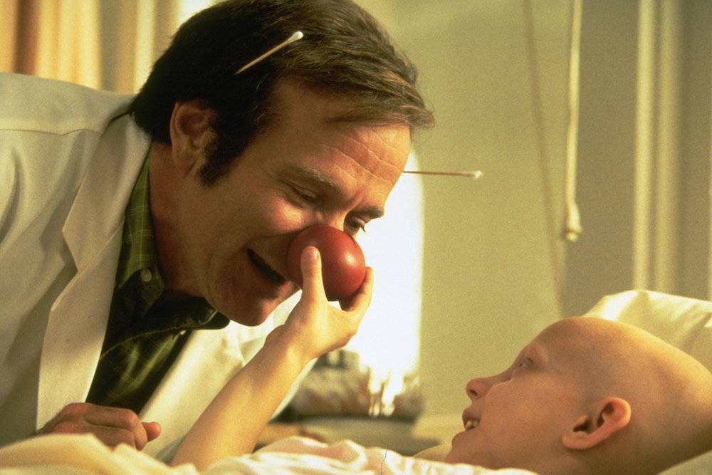 Robin Williams em Patch Adams (1998) 