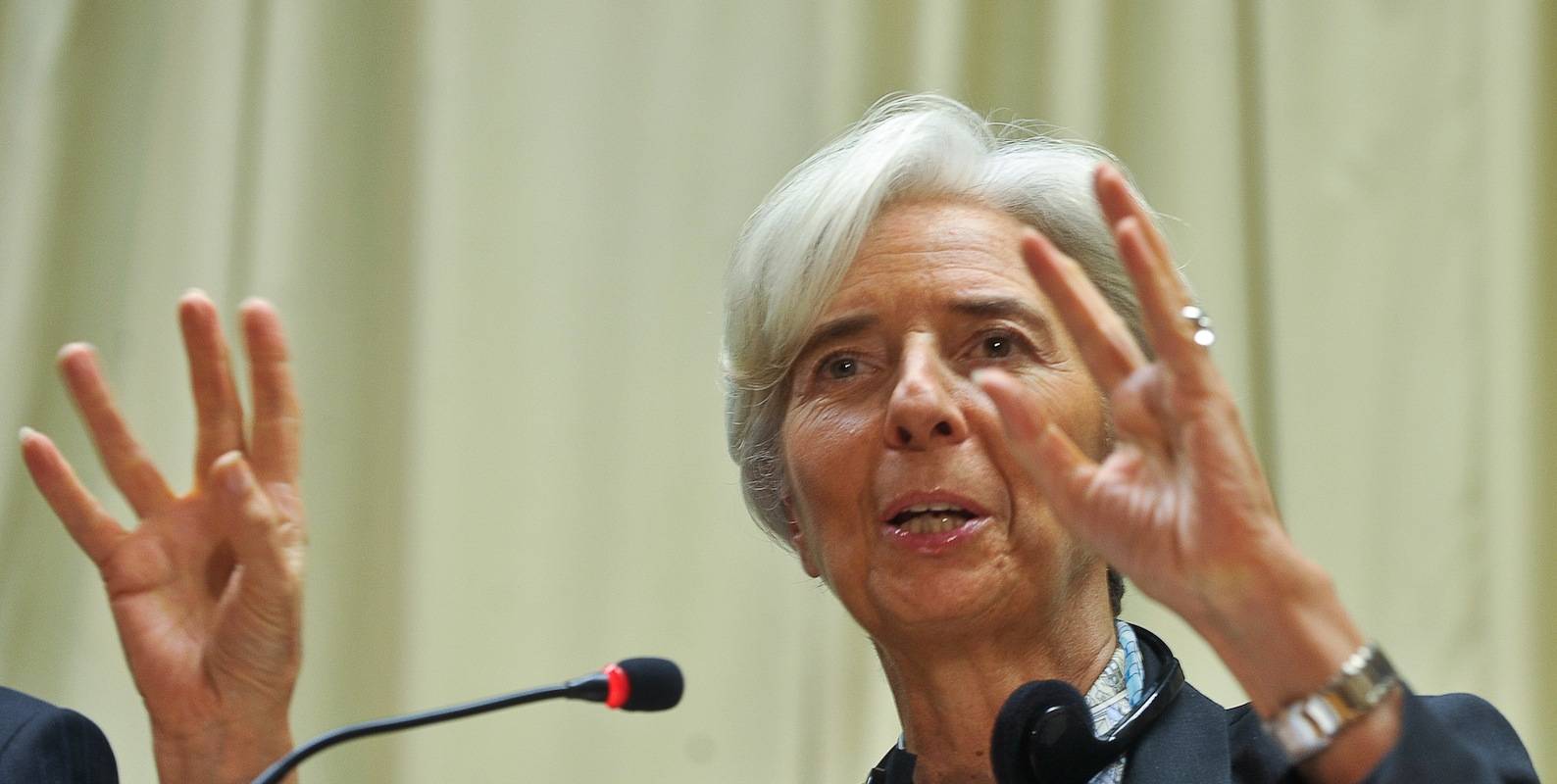 A diretora-gerente do Fundo Monetário Internacional (FMI), Christine Lagarde