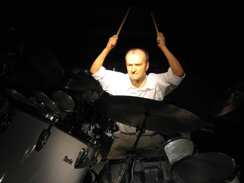 Phil Collins em concerto em Paris, 2009