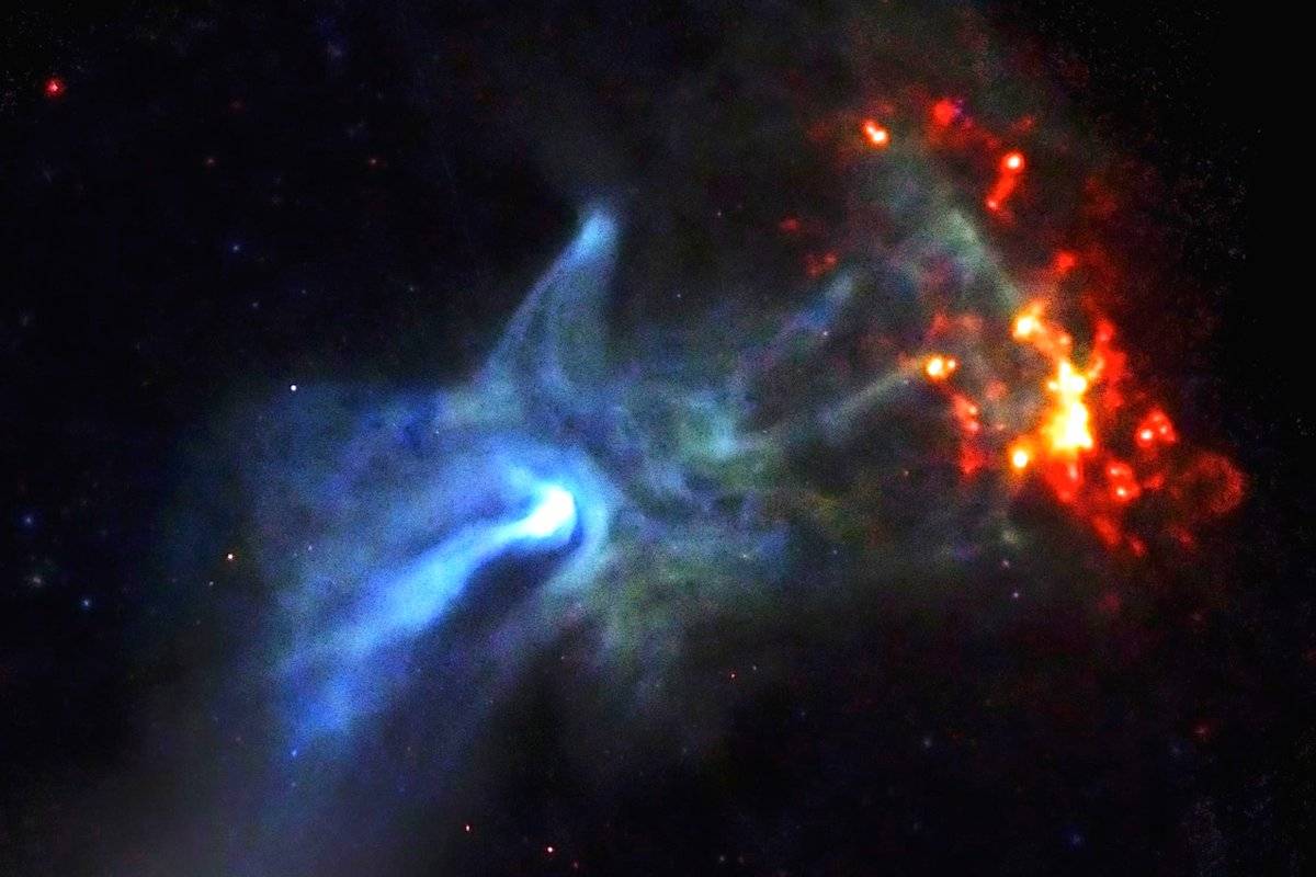 Resultado de imagem para NASA encontra “a mão de Deus” no espaço