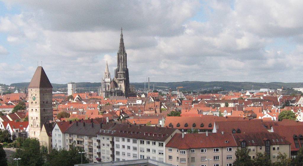 A catedral de Ulm, na Alemanha