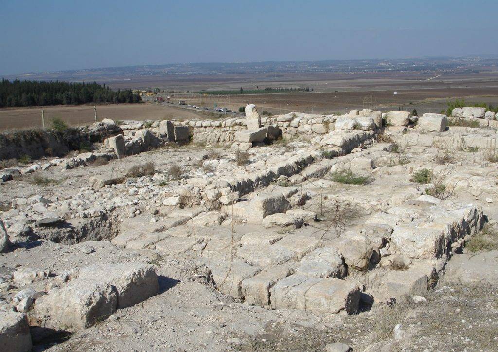 Ruínas da cidade de Megido, em Israel