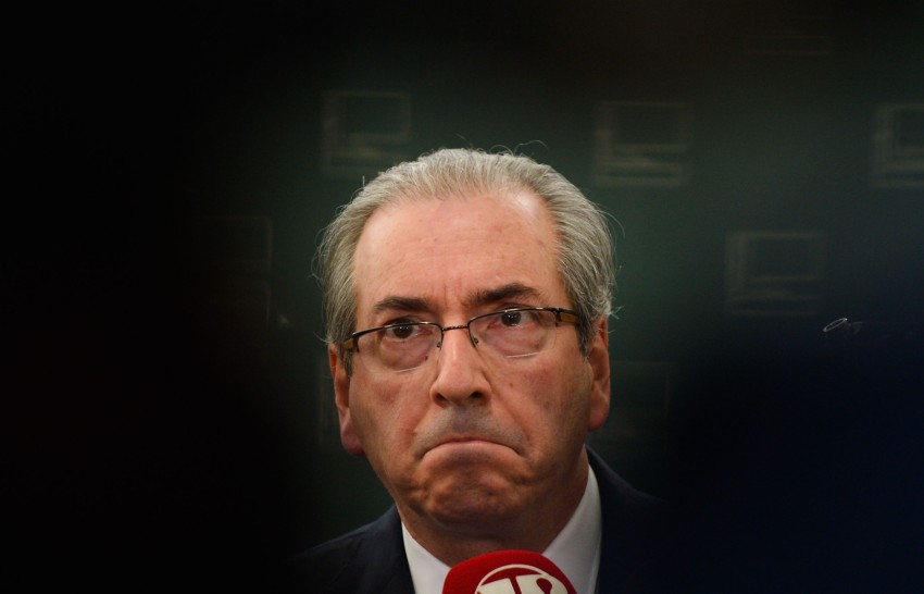 O ex- presidente da Câmara dos Deputados, Eduardo Cunha
