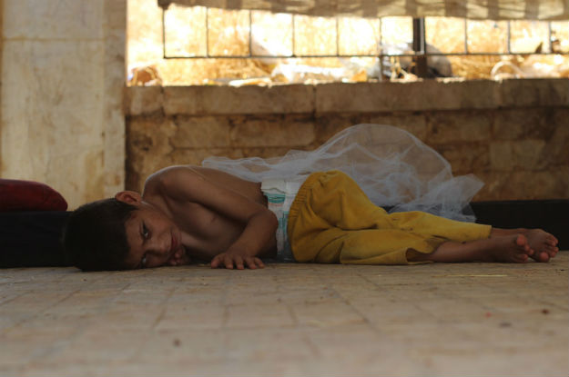 Com a falta de água potável e de comida, na Síria, o número de pessoas que precisam de assistência médica deve aumentar nos próximos dias 