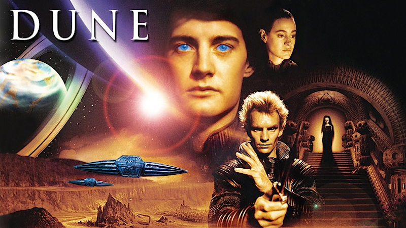 "Dune" (1984), de David Lynch, baseado na novela de Frank Herbert