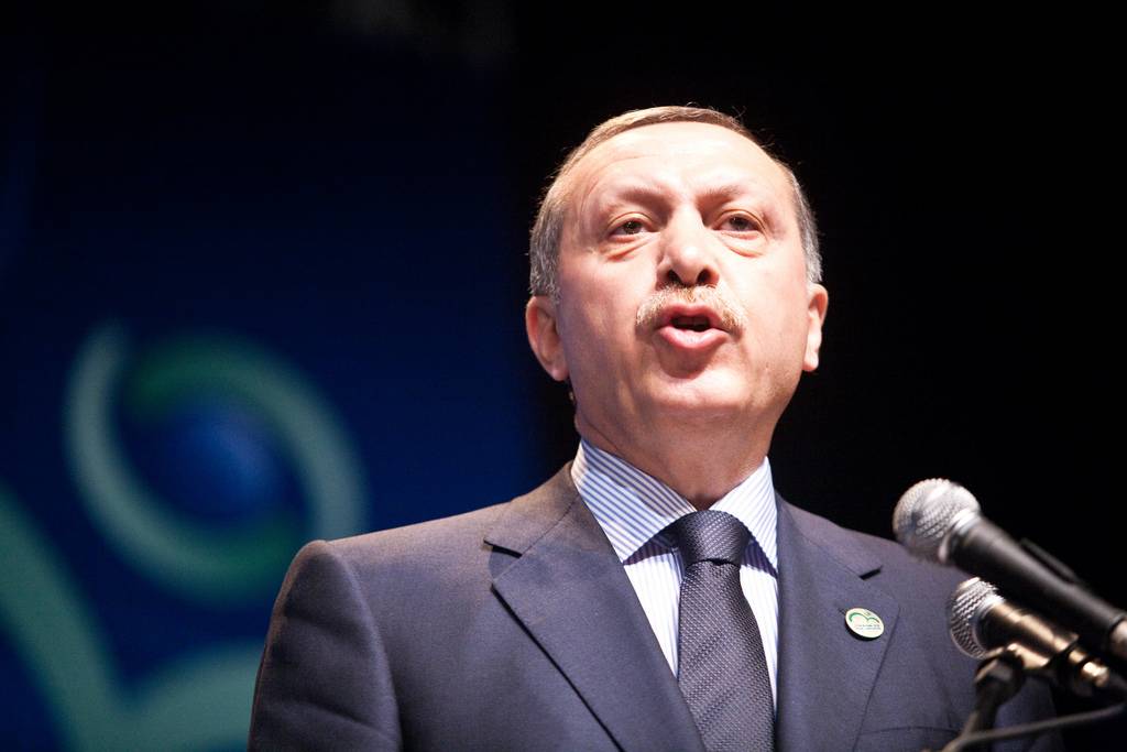 O presidente turco, Recep Tayyip Erdogan