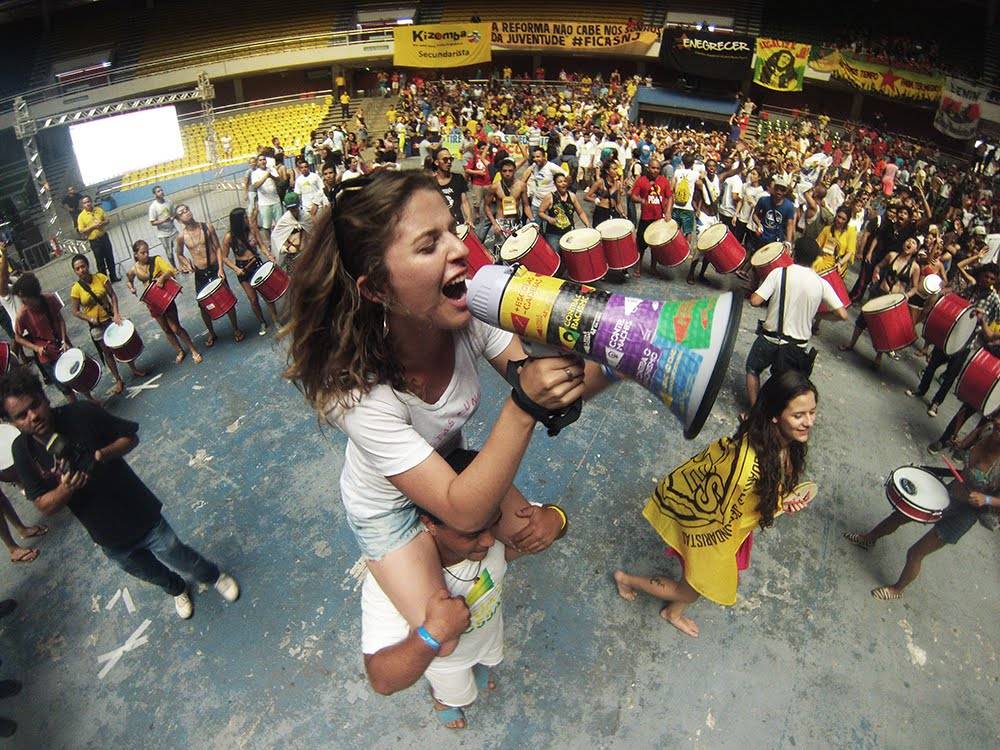 Camila Lanes foi eleita presidente da UBES no 41º Congresso da organização, há um ano.