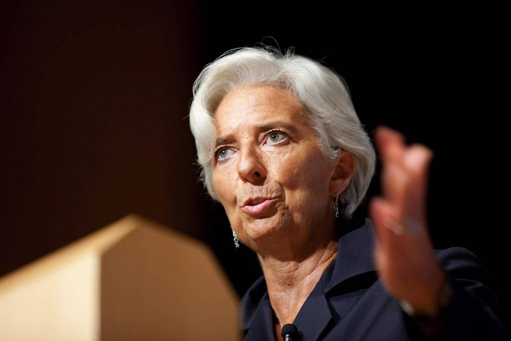 Christine Lagarde, diretora-geral do FMI 