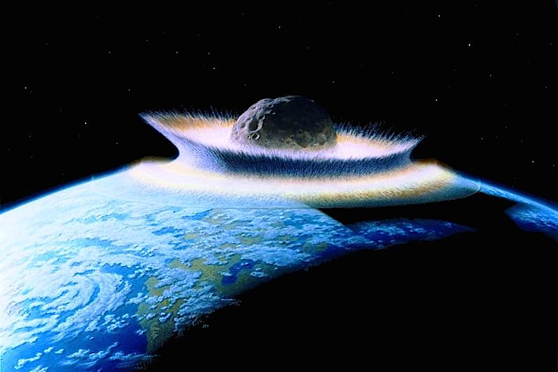 Um choque de asteróides terá contribuído para a extinção dos dinossauros e poderá fazer o mesmo à espécie humana.
