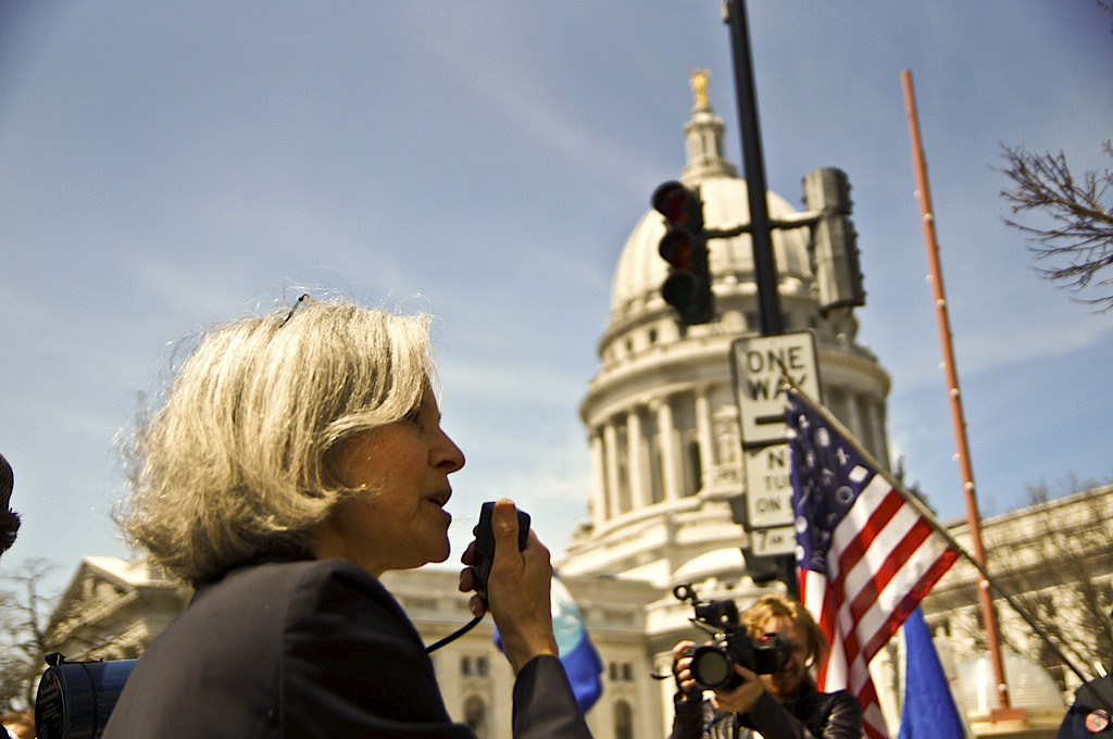Jill Stein foi candidata à presidência norte-americana pelo Partido Verde