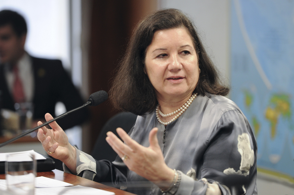 A embaixadora Maria Luiza Ribeiro Viotti 