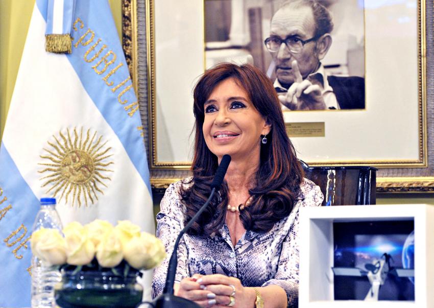 A ex-presidente da Argentina, Cristina Kirchner