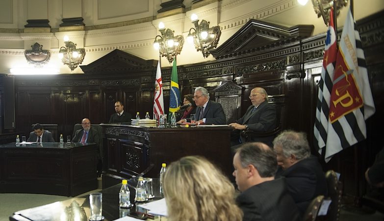 Audiência do Tribunal de Justiça de São Paulo