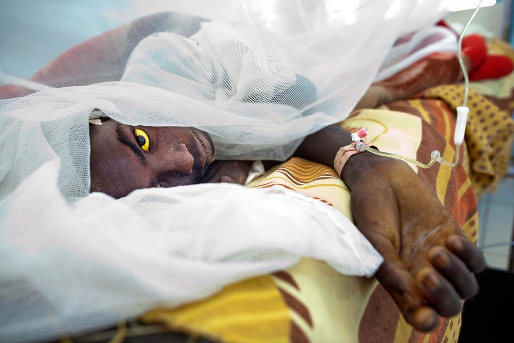 Vítima de Febre Amarela em Darfur, no Sudão
