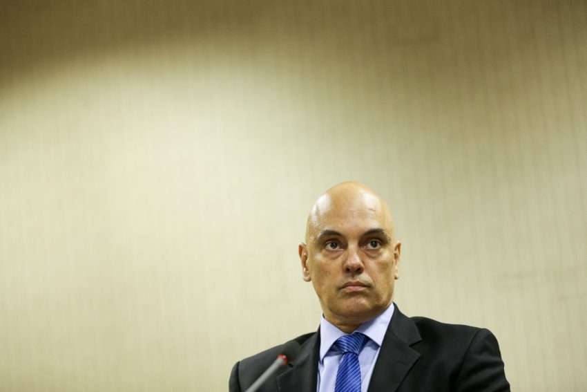 O ex-ministro da Justiça e Cidadania, Alexandre de Moraes