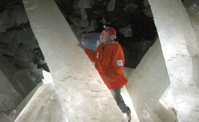 As cavernas foram descobertas cem anos atrás por mineiros 
