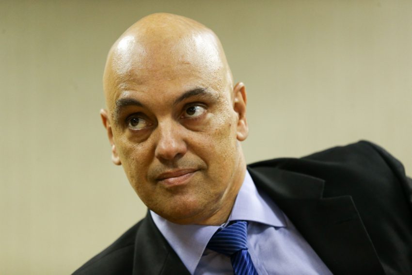 O ministro da Justiça e Cidadania, Alexandre de Moraes