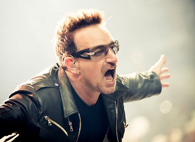 Bono Vox, líder dos U2
