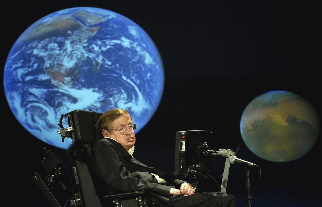 O físico Stephen Hawking