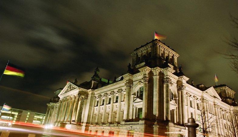 O Reichstag, sede do Parlamento alemão