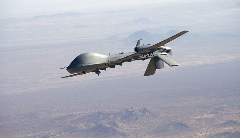 Drone MQ-1C Sky Warrior do exército dos EUA