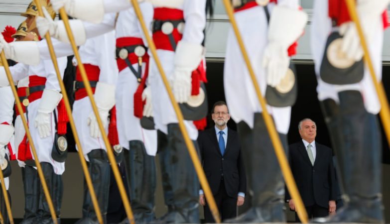 Mariano Rajoy e Michel Temer