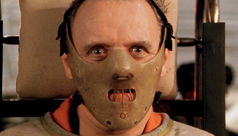 Sir Anthony Hopkins, "Hannibal Lector" em "The Silence of the Lambs" (1991)
