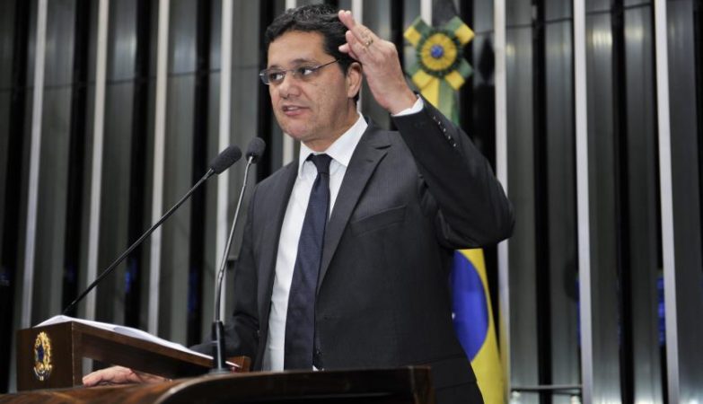 O senador Ricardo Ferraço (PSDB-ES), relator da reforma trabalhista