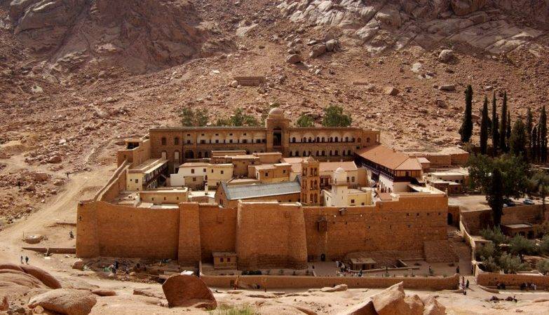Mosteiro de Santa Catarina, no Sul do Sinai, Egito