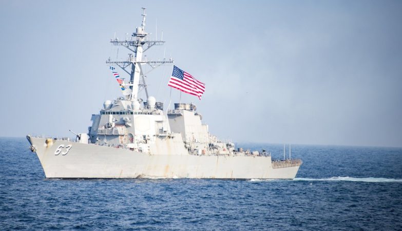 USS Stethen no Mar do Sul da China