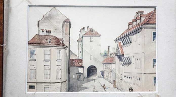 Aquarela inédita de Adolf Hitler é vendida por 75 centavos