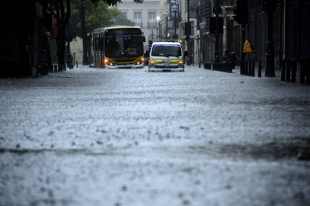 Temporal, inundação, alagamento no Rio de Janeiro - Ciberia