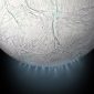 Lua de Saturno "sangra" água e calor após colisão cósmica