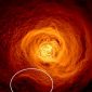 A maior onda do universo tem 200 mil anos-luz