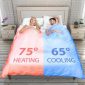 Edredon inteligente controla temperatura de cada metade da cama