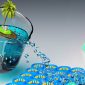 Novo nanomaterial permite extrair hidrogênio da água do mar usando apenas o Sol