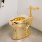 Trump pediu um Van Gogh, mas museu de Nova York emprestou um vaso sanitário de ouro