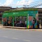 Pontos de ônibus em Cuiabá serão feitos com contêineres (com jardim suspenso e energia solar)
