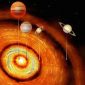 Planetas anormalmente gigantes são detectados em torno de estrela jovem