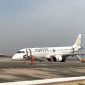 Avião da Myanmar Airlines pousa sem as rodas dianteiras