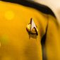 Dunas com formato do logo da Frota Estelar, de Star Trek, são vistas em Marte