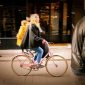 Filtro instalado em bicicleta purifica o ar por onde passa